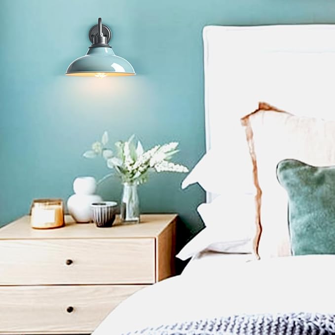 HYDELITE Blue Sconces Wall Lighting Modern Wall Sconce Light