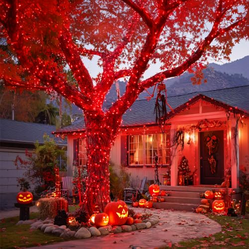 600 LED Solar Halloween Lights (206.7 Foot)
