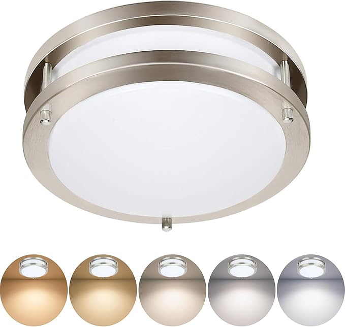Drosbey 36W Dimmable LED Ceiling Light Fixture, Flush Mount Ceiling Lights