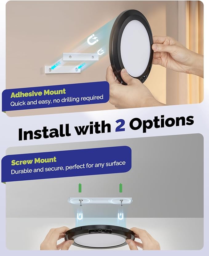 10, 000mAh Rechargeable Ceiling Light