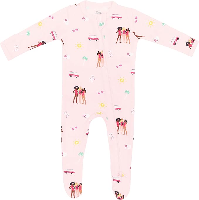 KYTE BABY Unisex Zipper Closure Footies, Rayon Made From Bamboo, 0-24 Months