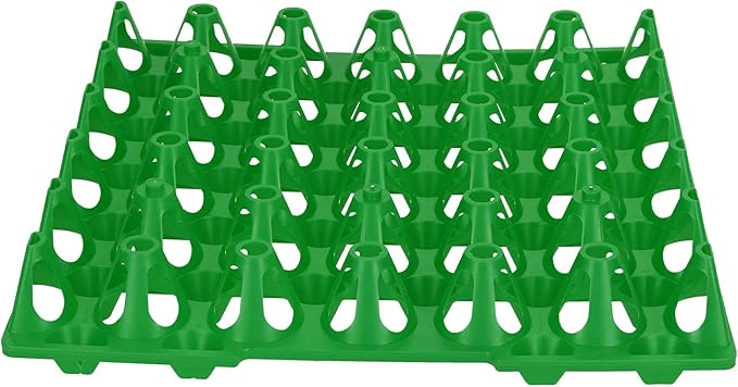 Fydun 5PCS Egg Flats, Flats, Plastic Chicken Cartonsable 30 Cell Crates Holder Tray Container Sets Reusable Trays for Storage Transportation Each Holds Eggs3 Home Farm SuppliesYellow
