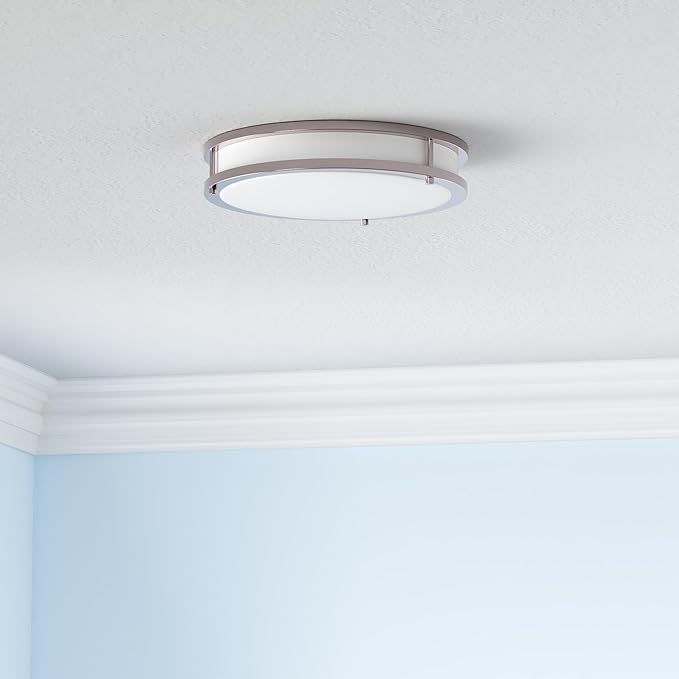 ASD LED 10" Round Flush Mount Lighting, Close to Ceiling Light Fixture | 3CCT