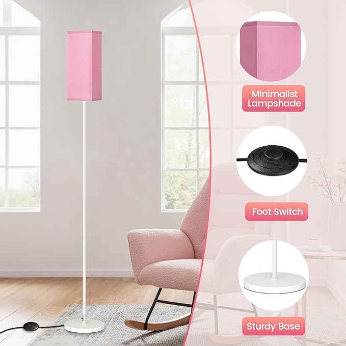 64.6" Floor Lamp, Pole Lamp