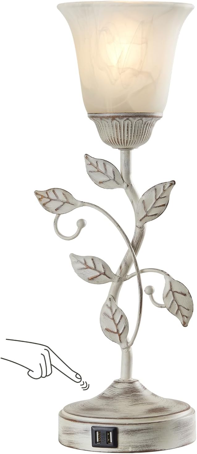 RORIANO Rustic Touch Table Lamp