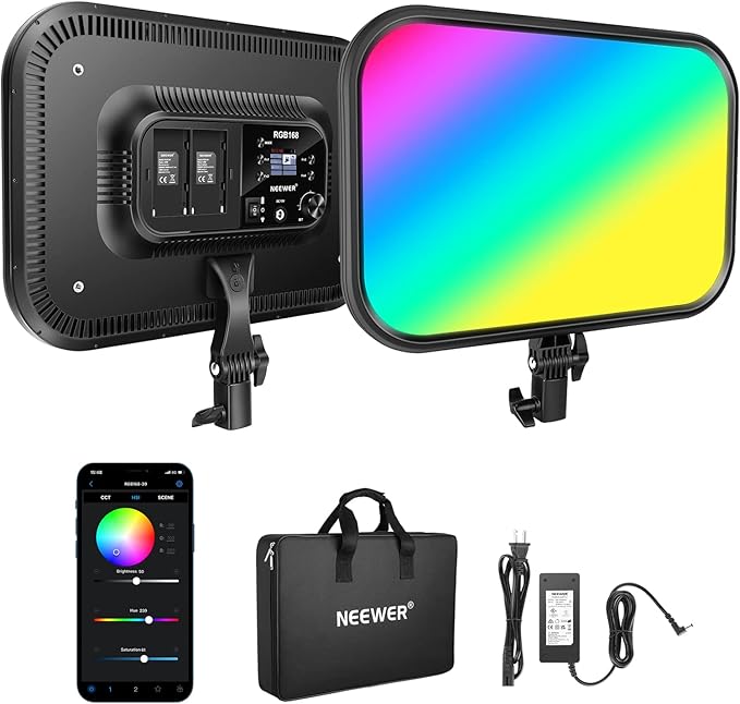 NEEWER 18.3" RGB LED Video Light Panel