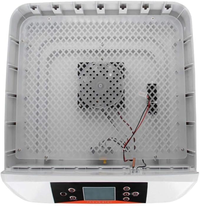 56 Egg Incubator Automatic Turning Digital Poultry Hatcher Temperature Humidity Control Built-in LED Egg Candler, for Chicken Duck Goose(