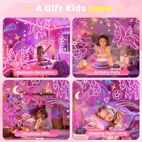 Unicorn Toys Night Light for Toddler Girls