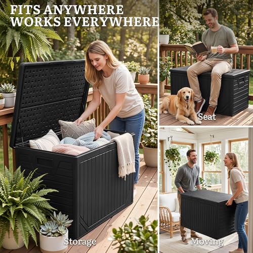 230 Gallon Extra Large Outdoor Storage Box
