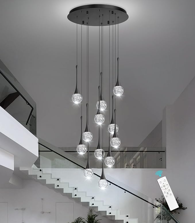 118 inches Modern Glam Crystal Chandelier