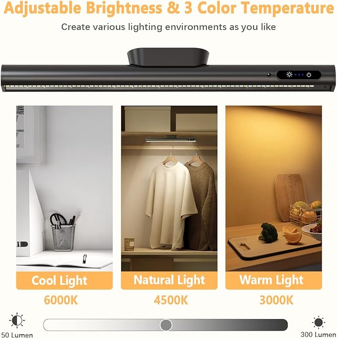 Rechargeable Magnetic LED Light Bar