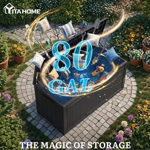 80 Gallon Outdoor Storage Box