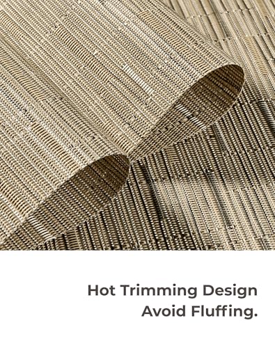 Light Brown Placemats Set of 8 (8 Count)