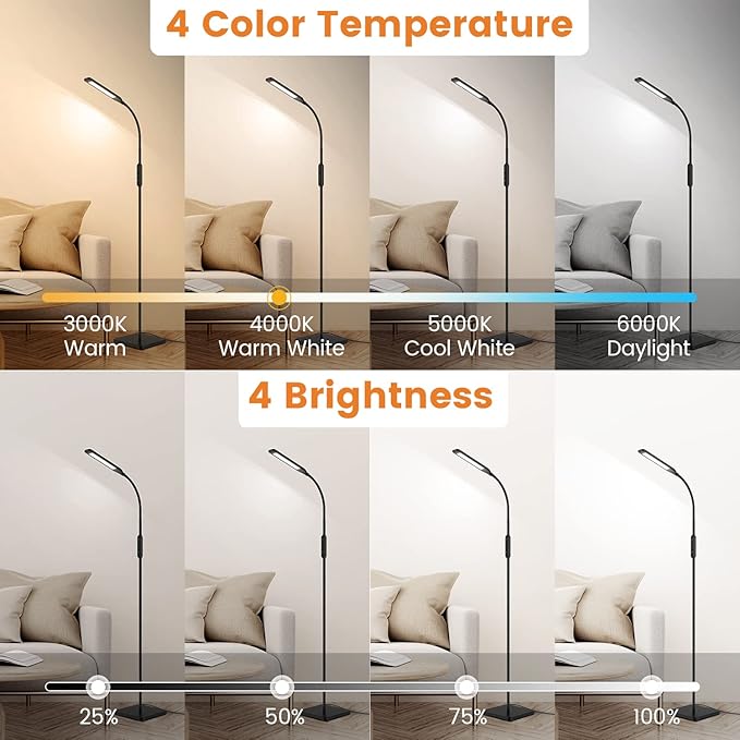 LASTAR LED Floor Lamp, Reading Lamp