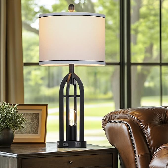 27" Tall Vintage Table Lamp