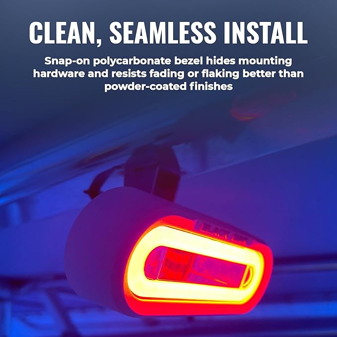 Black Oak Low Pro™ Waterproof Marine Spreader Lights – LED Deck or Dock Light
