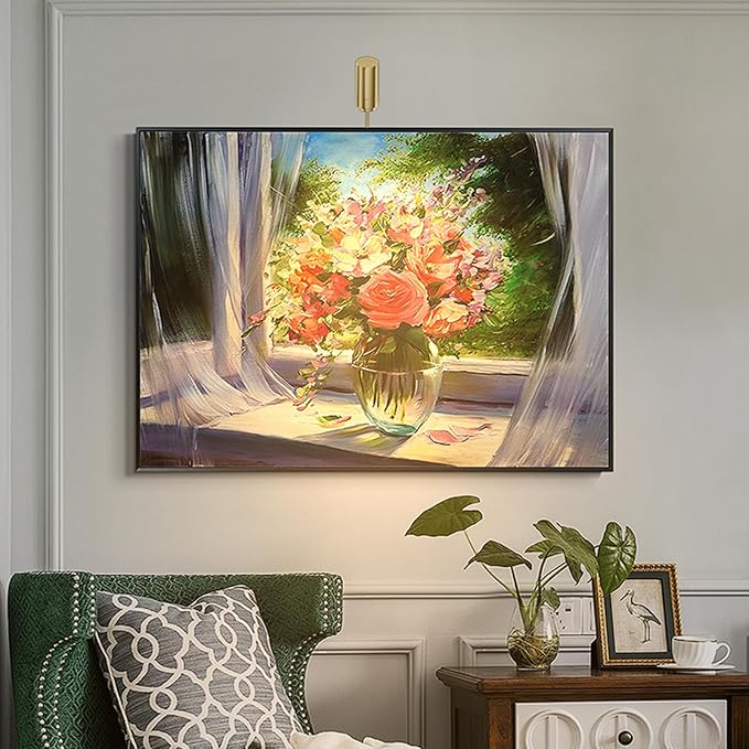 Zoomable Picture Light Spotlight, Plug in LED Picture Lights
