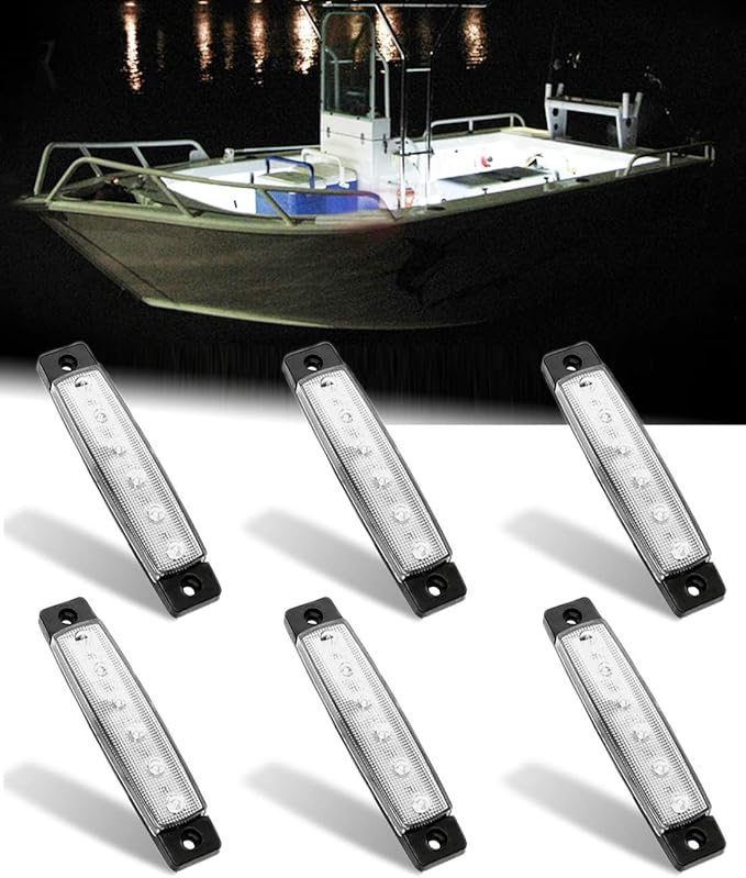 Marine Lights - 6Pcs Waterproof LED Interior Lights