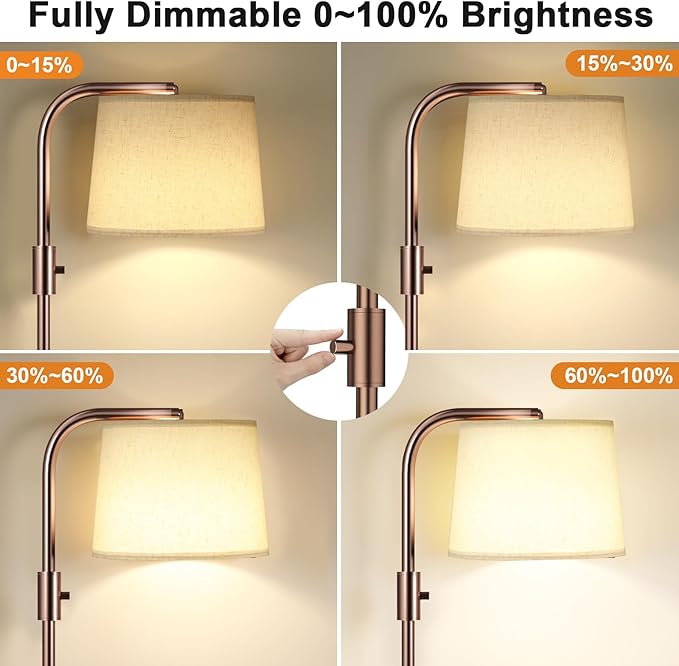 Ambimall Fully Dimmable Floor Lamp