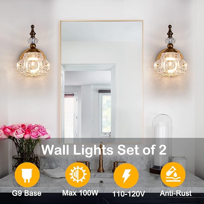 Vintage Wall Sconces, 1-Light Wall Lighting