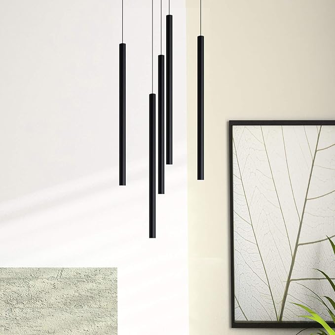 contec development CANALIS 5 Mini Pendant Lighting Black