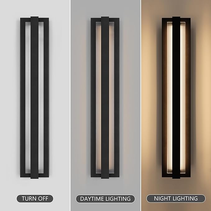 LamQee 31.5" Aluminum Long Outdoor Modern LED Wall Lights