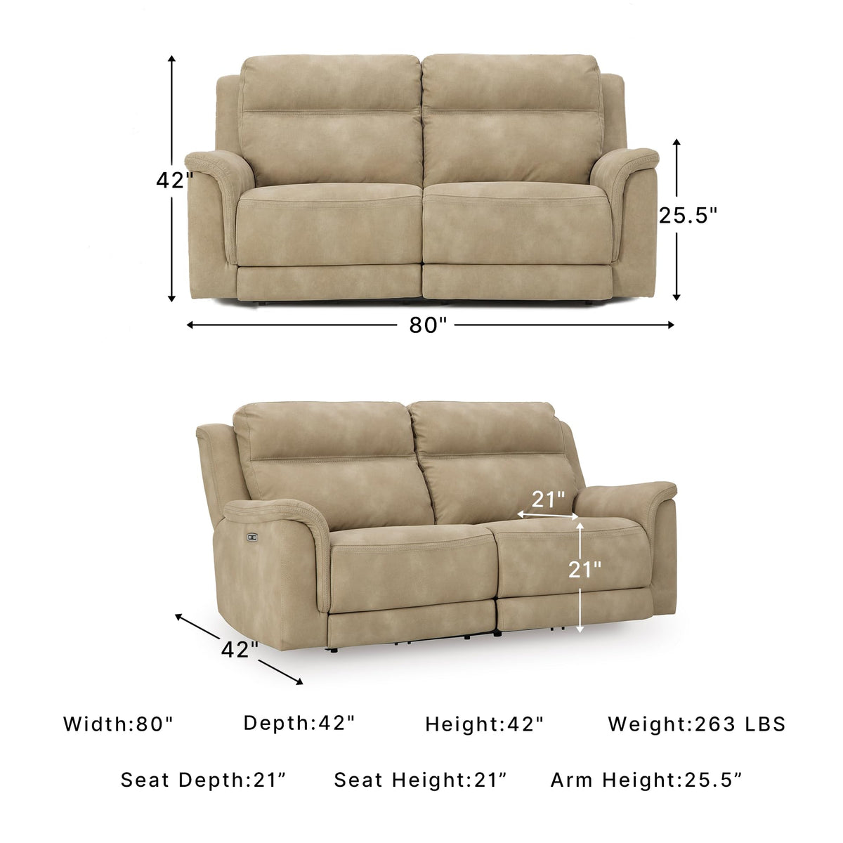 Power Reclining Sofa