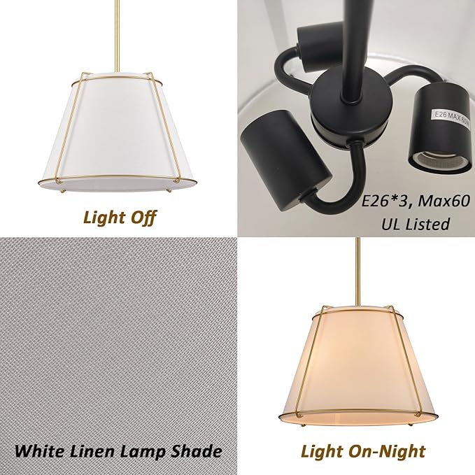 Cone Pendant Light Fixture