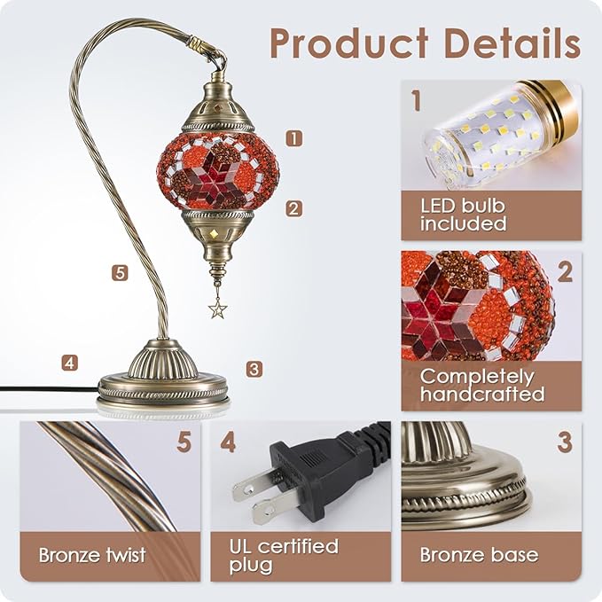 Yarra-Decor Turkish Moroccan Lamp