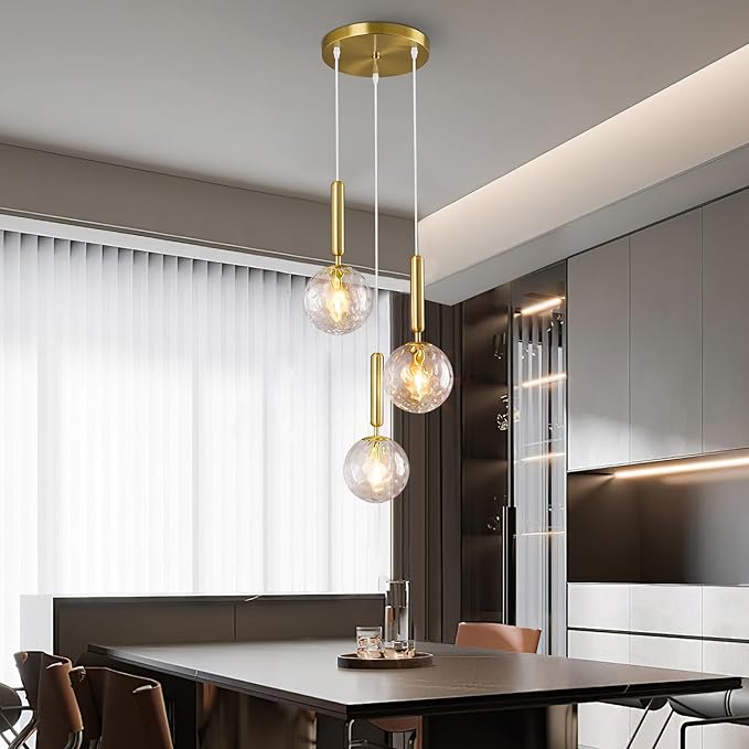 Mid Century Globe Pendant Light