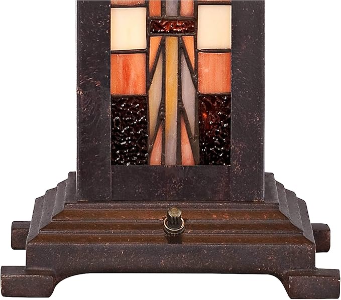 Robert Louis Tiffany Alfred Mission Tiffany Style Table Lamp