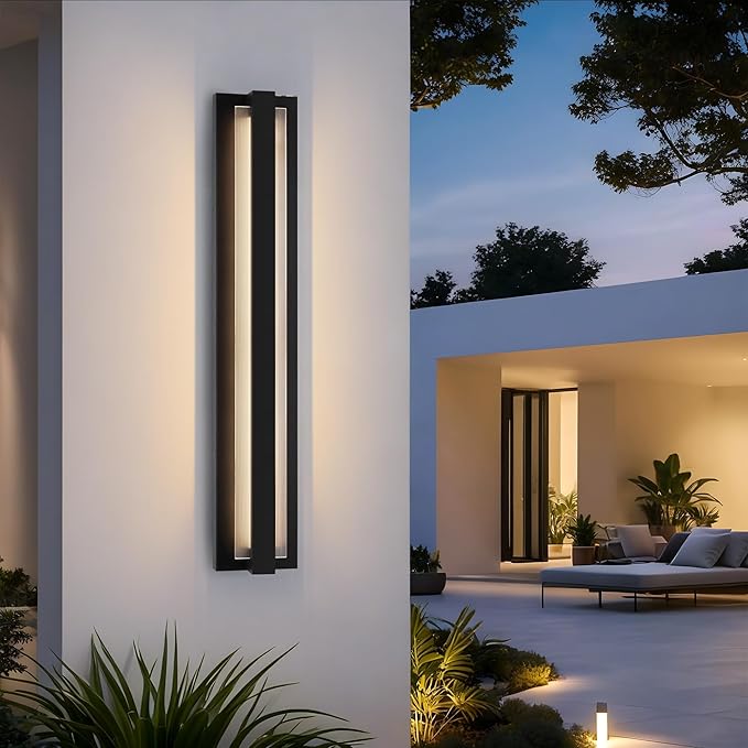 LamQee 31.5" Aluminum Long Outdoor Modern LED Wall Lights