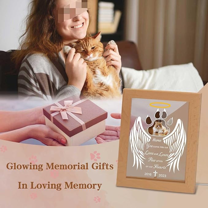 Custom Pet Memorial Night Light