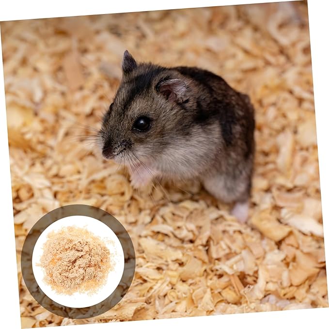 BESPORTBLE Hamster Bedding Shavings Soft Moisture-Absorbing Wood Shavings for Small Animals for Guinea Pigs Chickens and Reptile Enclosures