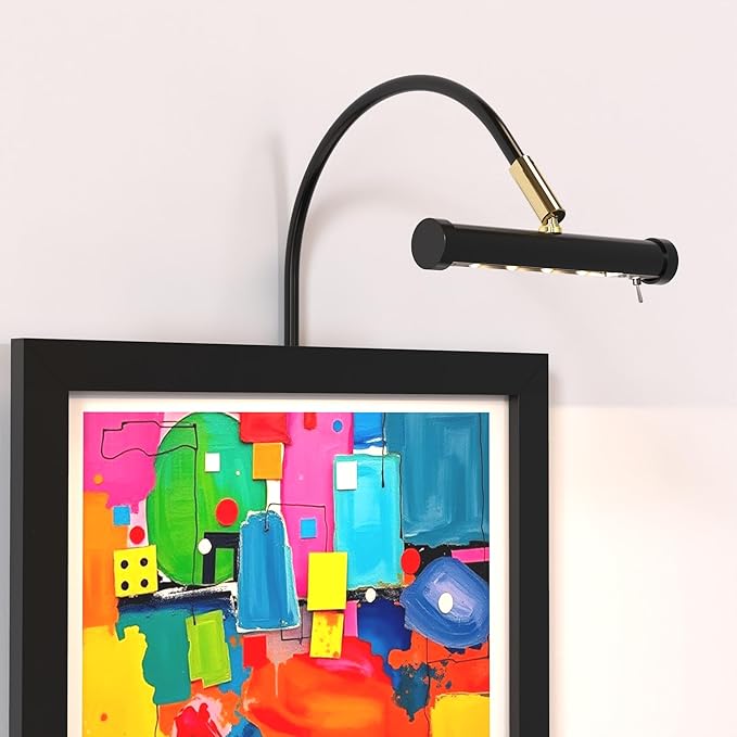 Cocoweb 6 Inch Tru-Slim Black Picture Light