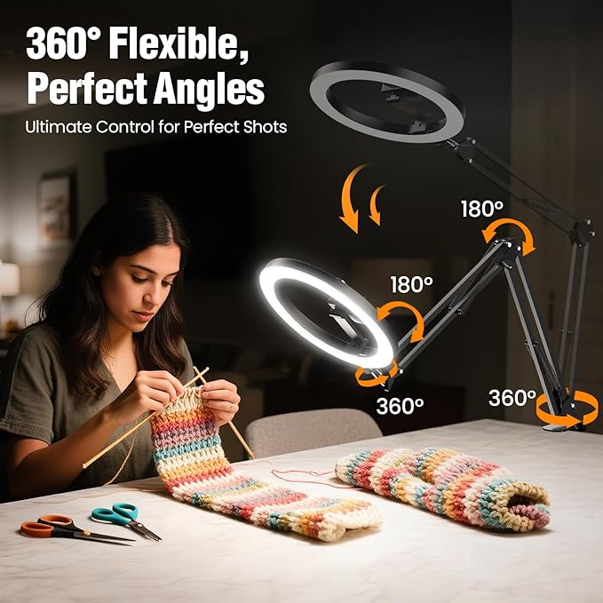 Upgrade 18W Ring Light Tripod iPhone