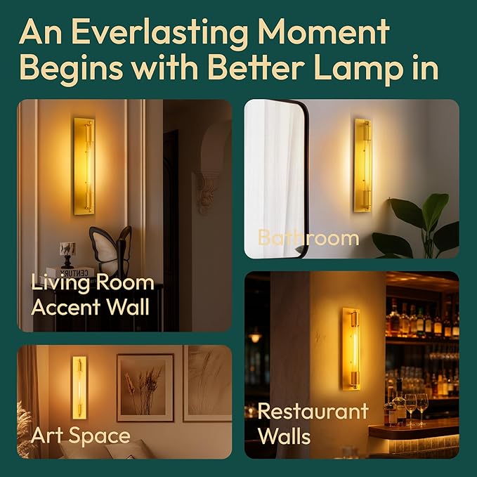 ALAMPEVER Modern Wall Sconces