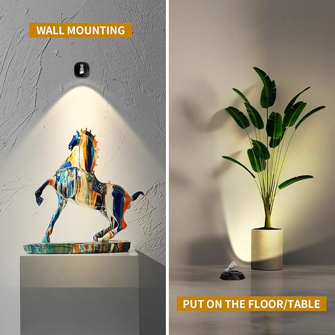 LEASTYLE LED Wireless Spotlights