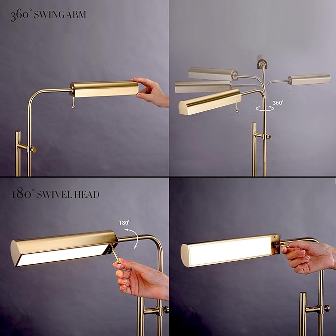O'Bright Cedric Adjustable Pharmacy Floor Lamp
