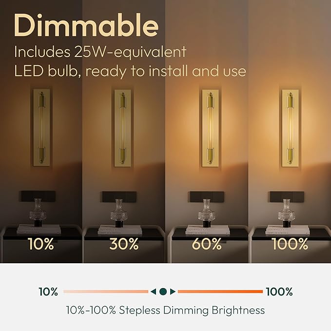 ALAMPEVER Modern Wall Sconces