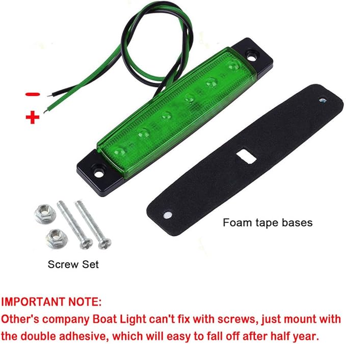 Marine Lights - 6Pcs Waterproof LED Interior Lights