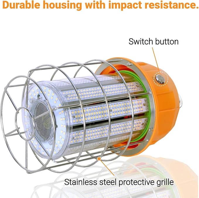 LED Temporary Work Light 300W Portable Hanging Work Construction Light