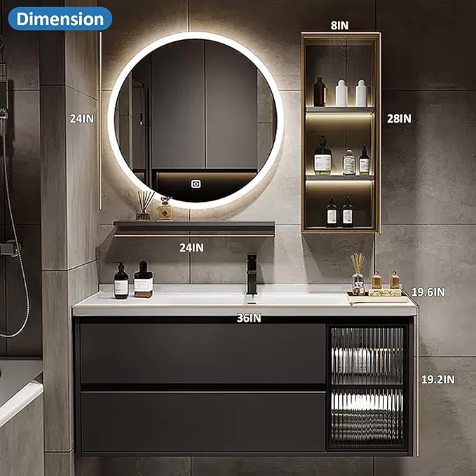 Floating Bathroom Vanity with Sink