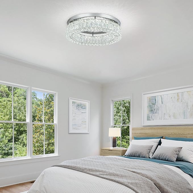 HOPGGIE 18" Dimmable Chandelier