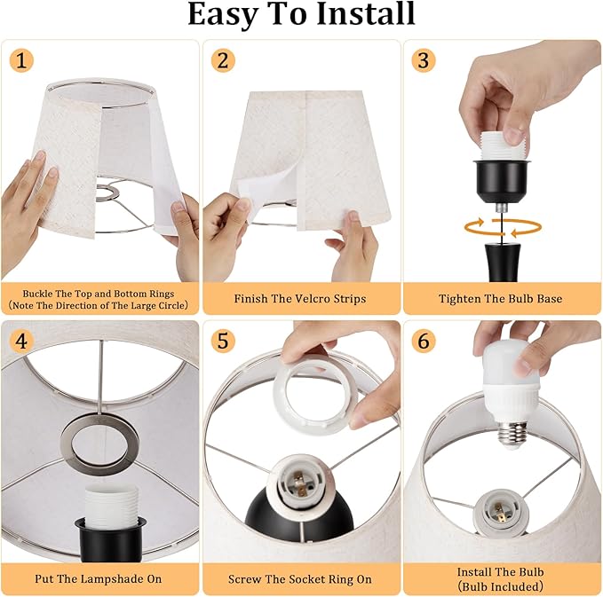 Seealle Touch Touch Table Lamps
