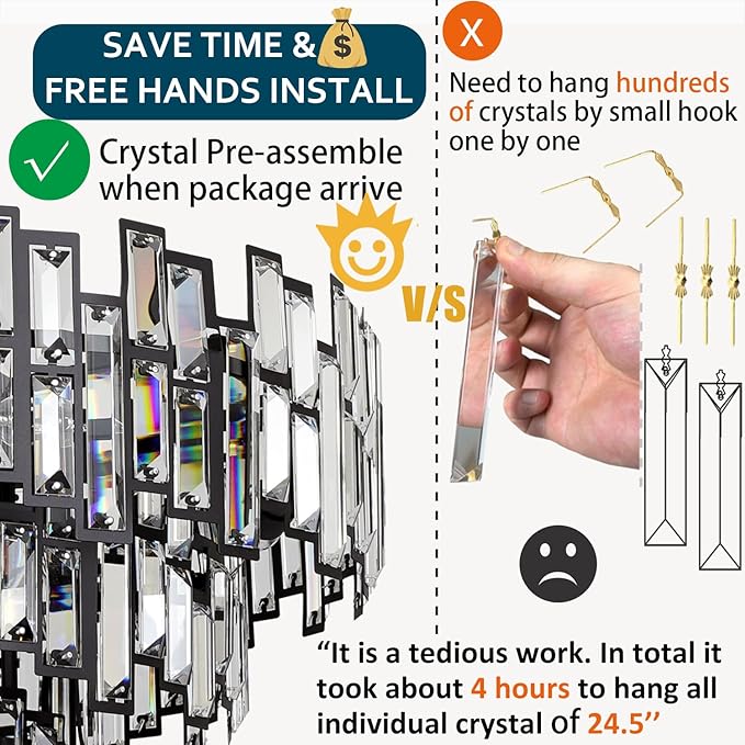 Modern Crystal Chandelier Lighting