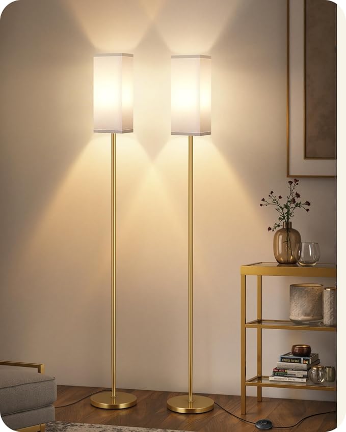 2Pack Floor Lamp, Pole Lamp