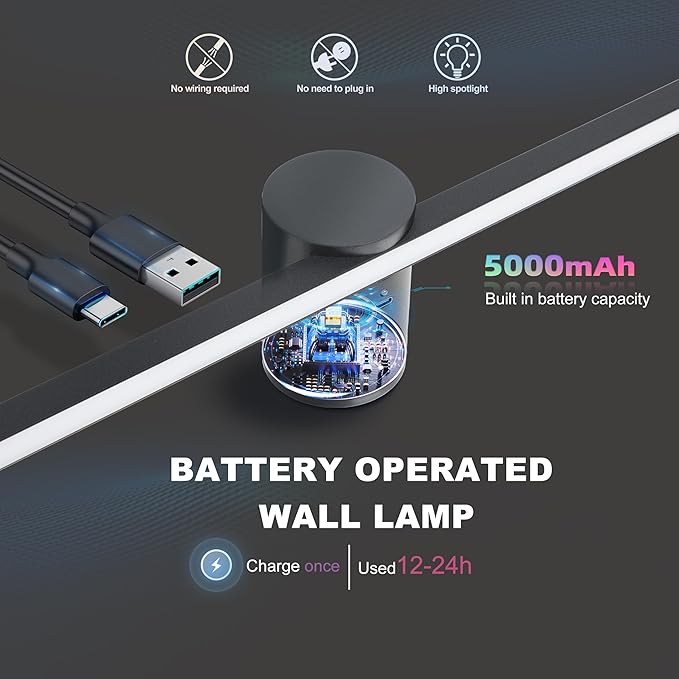 ZitoStory Battery Operated Picture Light