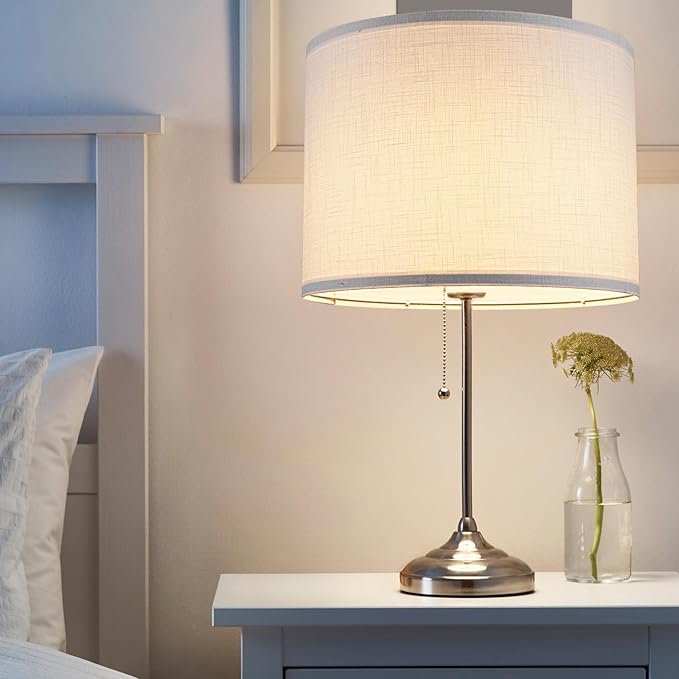 Drum Lamp shades Set of 2, Easy Assembly Replacement Lampshades