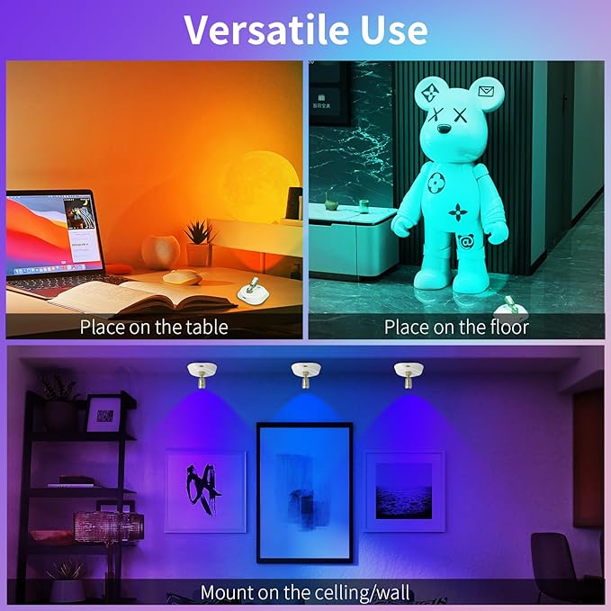 LEASTYLE LED Wireless Spotlights